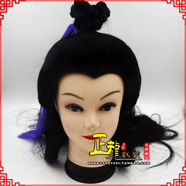 龙陵小生头套董永头套古装假发青年头套