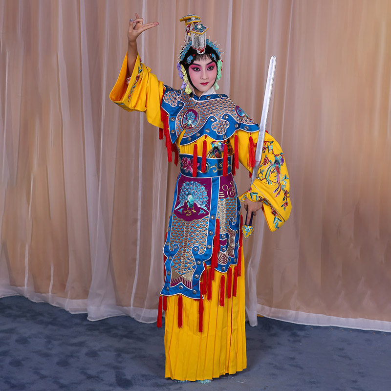 龙陵霸王别姬虞姬服 软绉别姬服